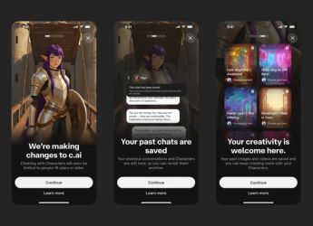 Character.AI remplacera les discussions ouvertes par des &laquo; histoires &raquo; interactives pour les enfants