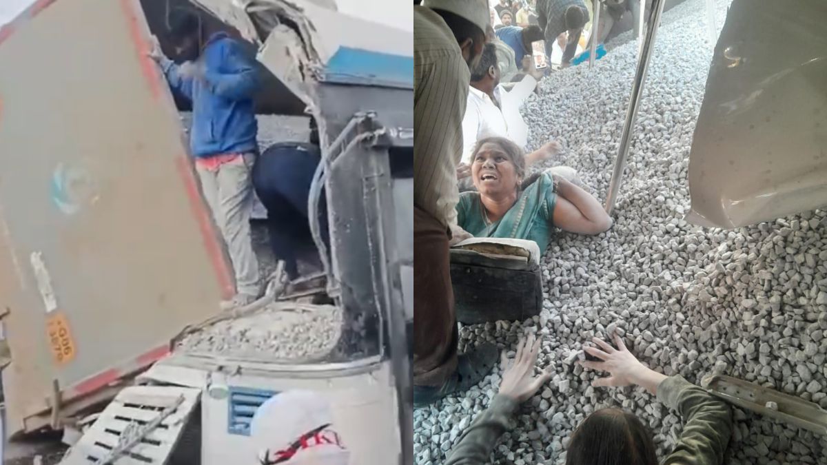 20 Killed After Bus Collides With Gravel-Laden Truck On Telangana Highway
