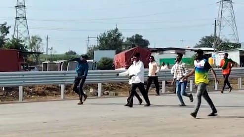 Stones Thrown, Highway Blocked As Karnataka Sugarcane Protests Enter Day 9