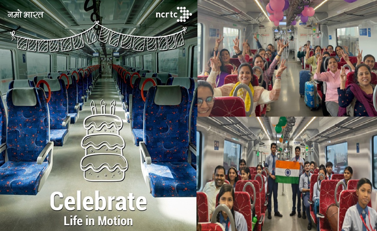 Namo Bharat Train: अब नमो भारत ट्रेन में बर्थ डे से लेकर प्री&ndash;वेडिंग तक मनाइए; NCRTC ने शुरु की नई पहल