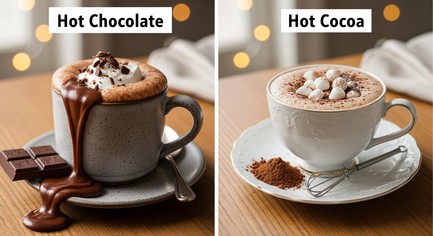 Hot Cocoa vs Hot Chocolate: What's The Difference Between These Winter Beverages