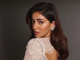 Ananya Panday Channels Royalty In A Lace Manish Malhotra Saree Inspired By Maharani Gayatri Devi