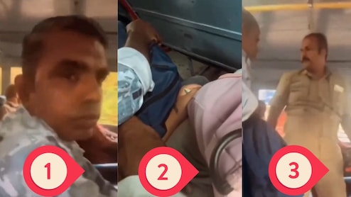 बसमध्ये महिलेच्या गुप्तांगाला गुपचूप स्पर्श केला..महिलेनं व्हिडीओ काढून वासनांधाच्या कानाखाली जाळ काढला अन्.. बसमध्ये महिलेच्या गुप्तांगाला गुपचूप स्पर्श केला..महिलेनं व्हिडीओ काढून वासनांधाच्या कानाखाली जाळ काढला अन्..