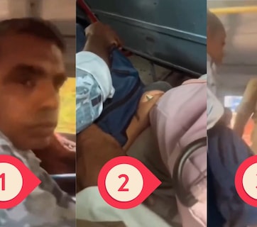 बसमध्ये महिलेच्या गुप्तांगाला गुपचूप स्पर्श केला..महिलेनं व्हिडीओ काढून वासनांधाच्या कानाखाली जाळ काढला अन्..