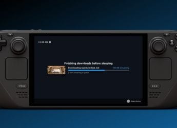 Trois ans après sa sortie, la Steam Deck se dote d'un mode basse consommation avec écran éteint pour les téléchargements.