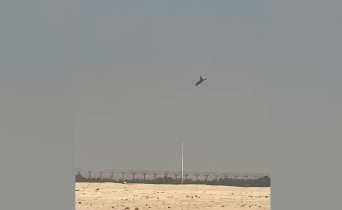 On Camera, Last Moments Of Tejas That Crashed In Dubai