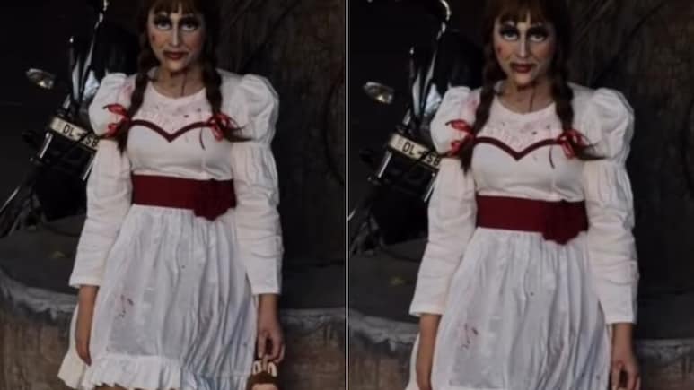 रात के अंधेरे में दिल्ली की सड़कों पर घूमती दिखी डरावनी गुड़िया! देखने वालों का हुआ बुरा हाल, छाया डर का माहौल रात के अंधेरे में दिल्ली की सड़कों पर घूमती दिखी डरावनी गुड़िया! देखने वालों का हुआ बुरा हाल, छाया डर का माहौल