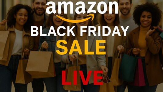 Live हुई Amazon Black Friday Sale: डिस्&zwj;काउंट ऐसा कि घूम जाएगा सिर, 1 की जगह 10 चीजें कर देंगे ऑर्डर