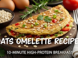 10-Minute High-Protein Oats Omelette Every Busy Breakfast Lover Needs