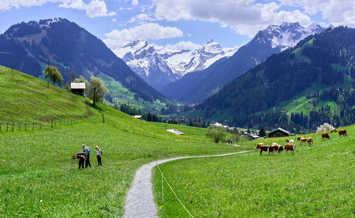 Gstaad, Saanen, Switzerland