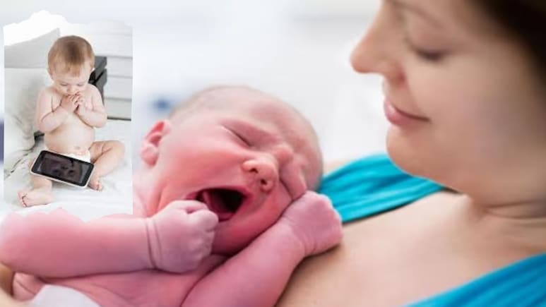 नवजात शिशु को भूलकर भी नहीं दिखाएं मोबाइल स्क्रीन, एक्सपर्ट से जानिए बच्चे पर कैसा होता है असर