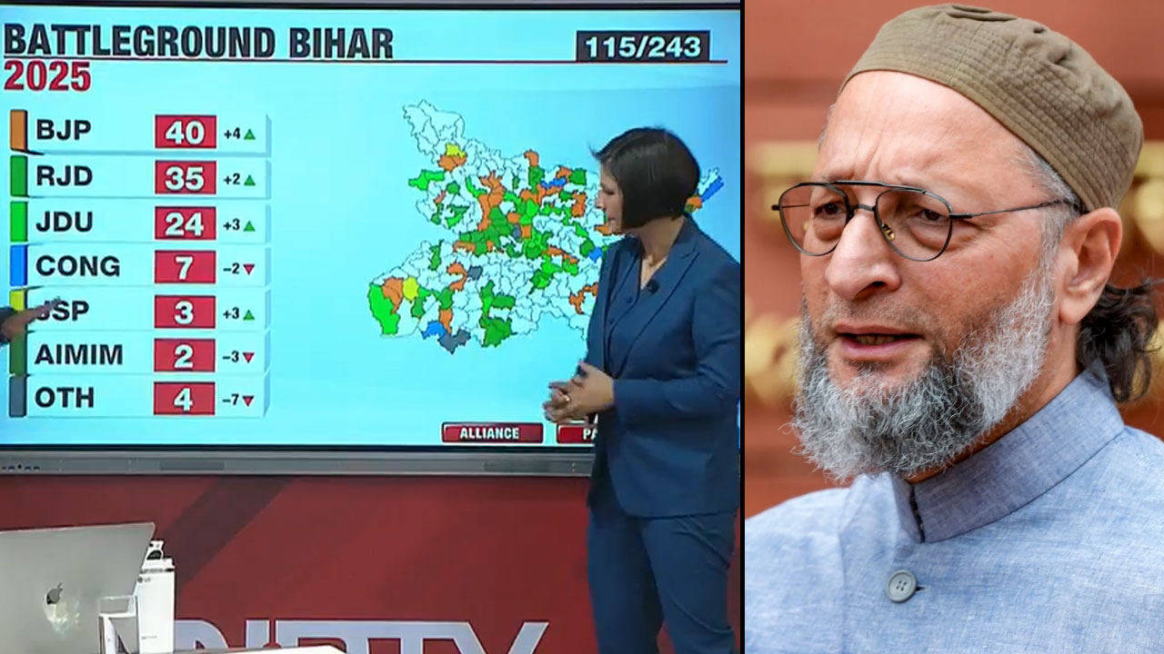 Is The Owaisi Factor Blunted For Bihar Elections As AIMIM Fails To Gain Ground In Early Leads?