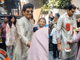 Palash Muchhal Receives Warm Welcome At Smriti Mandhana's House Ahead Of Wedding On November 23