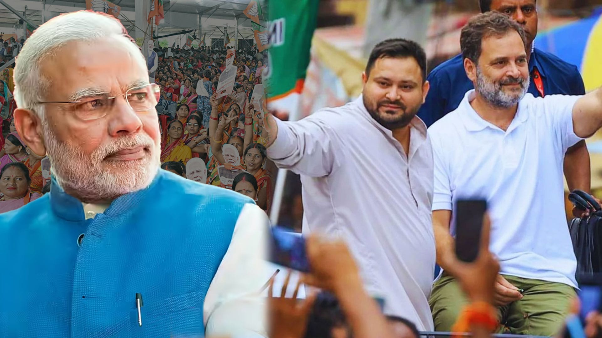 PM Modi Targets Opposition: 'RJD Brought 'Jungle Ra'j, Congress Linked To Sikh Genocide'