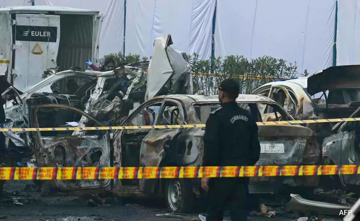 Samples Of 2 Different Types Of Explosives Recovered From Delhi Blast Site