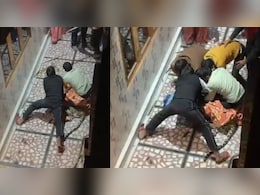 जयपुर में घर में घुसा लेपर्ड, लोगों ने जमीन पर पटककर पैरों से दबाया