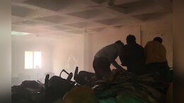RTO कार्यालय में लगी भीषण आग, रिकॉर्ड रूम जलकर खाक; मशक्कत के बाद पाया काबू