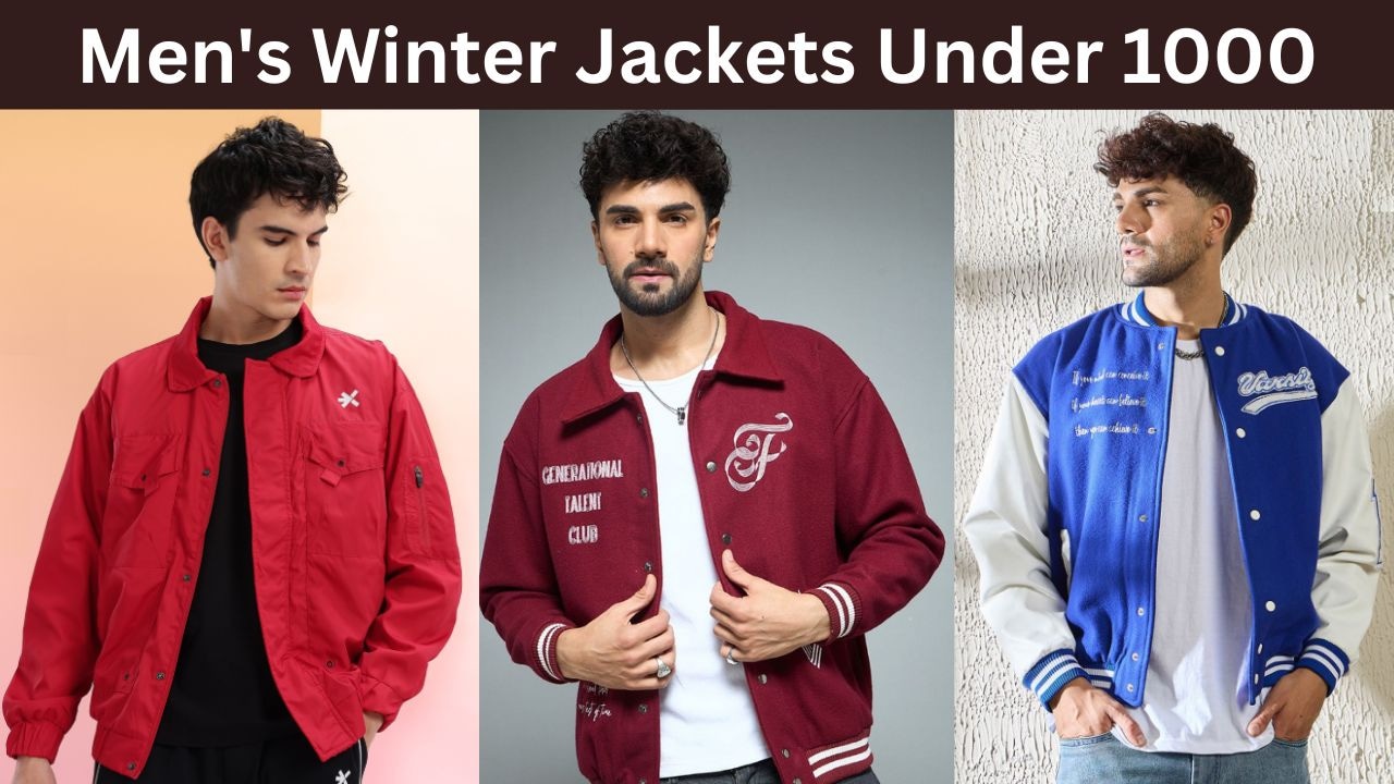 Men's Winter Jackets Under 1000: ट्रेंडी डिज़ाइन और कम्फर्टेबल फिट के साथ परफेक्ट हैं ये मेंस जैकेट