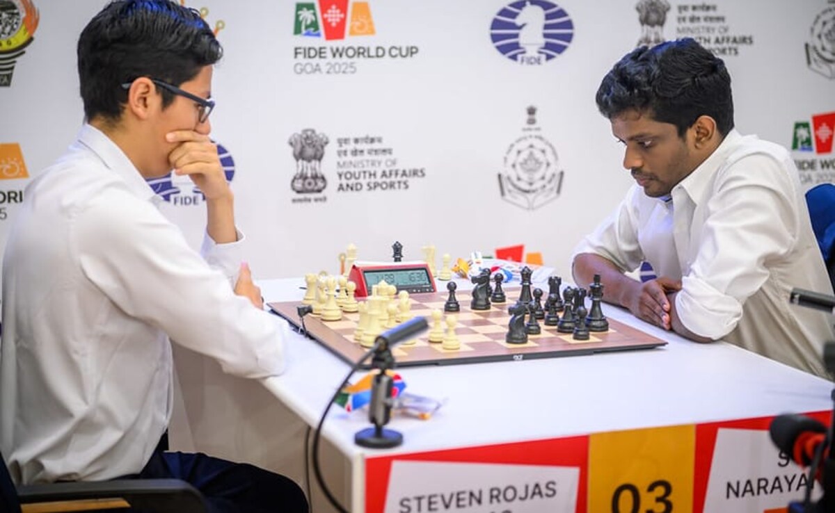 Chess World Cup 2025: Indias SL Narayanan, Diptayan Ghosh, Aronyak Ghosh Advance To Second Round