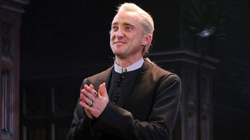 Watch: Tom Felton Cries After Receiving Standing Ovation At Broadway Debut In Harry Potter And The Cursed Child