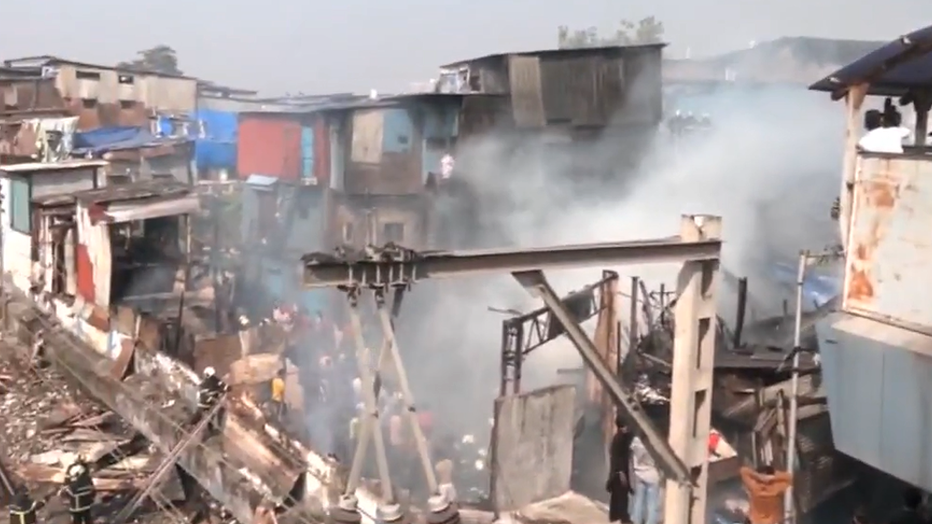 Fire Near Mumbai Harbour Line Train Tracks, Bandra-Mahim Services Suspended