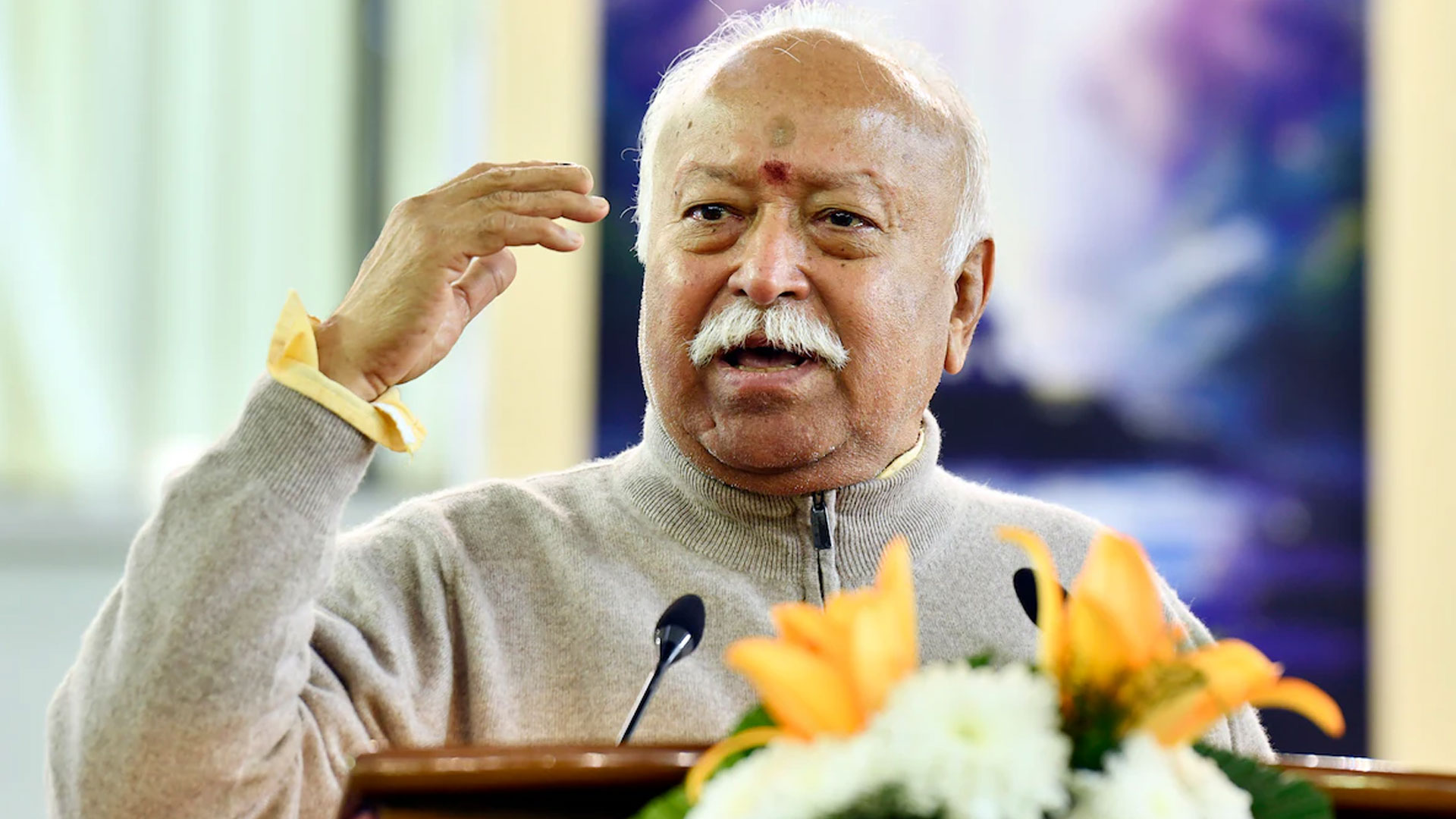 RSS Chief Begins 3-Day Manipur Visit, Says Normalcy Efforts Underway