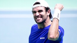 Matteo Berrettini Gives Italy The Lead Against Belgium In Davis Cup Semifinal