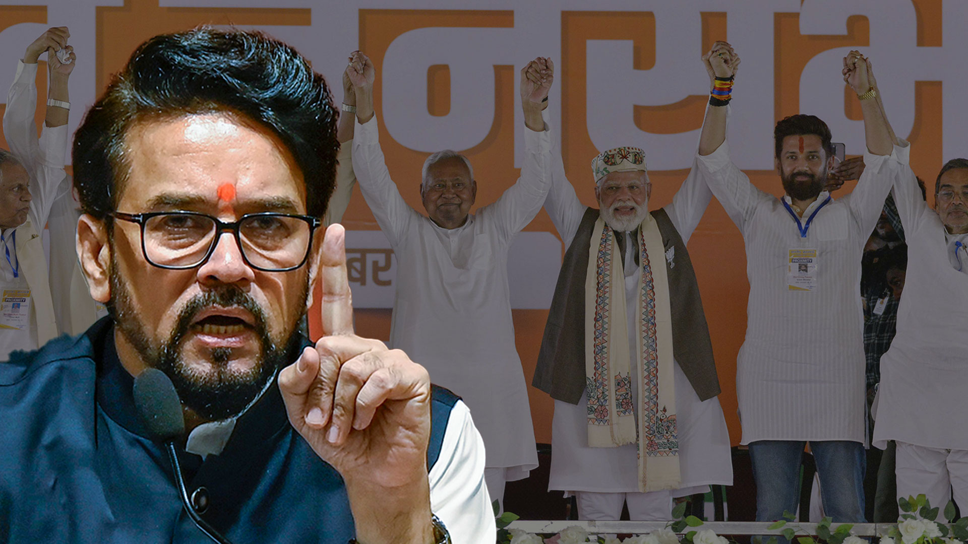 'Jungle Raj or Mangal Raj?': Anurag Thakur Attacks RJD-Congress In Bihar Polls