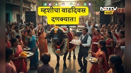 जबराट बर्थडे! लाखोंचा खर्च, DJ ची धूम, जेवण अन् बरचं काही, म्हशीच्या बर्थडेत गाववाल्यांची धमाल