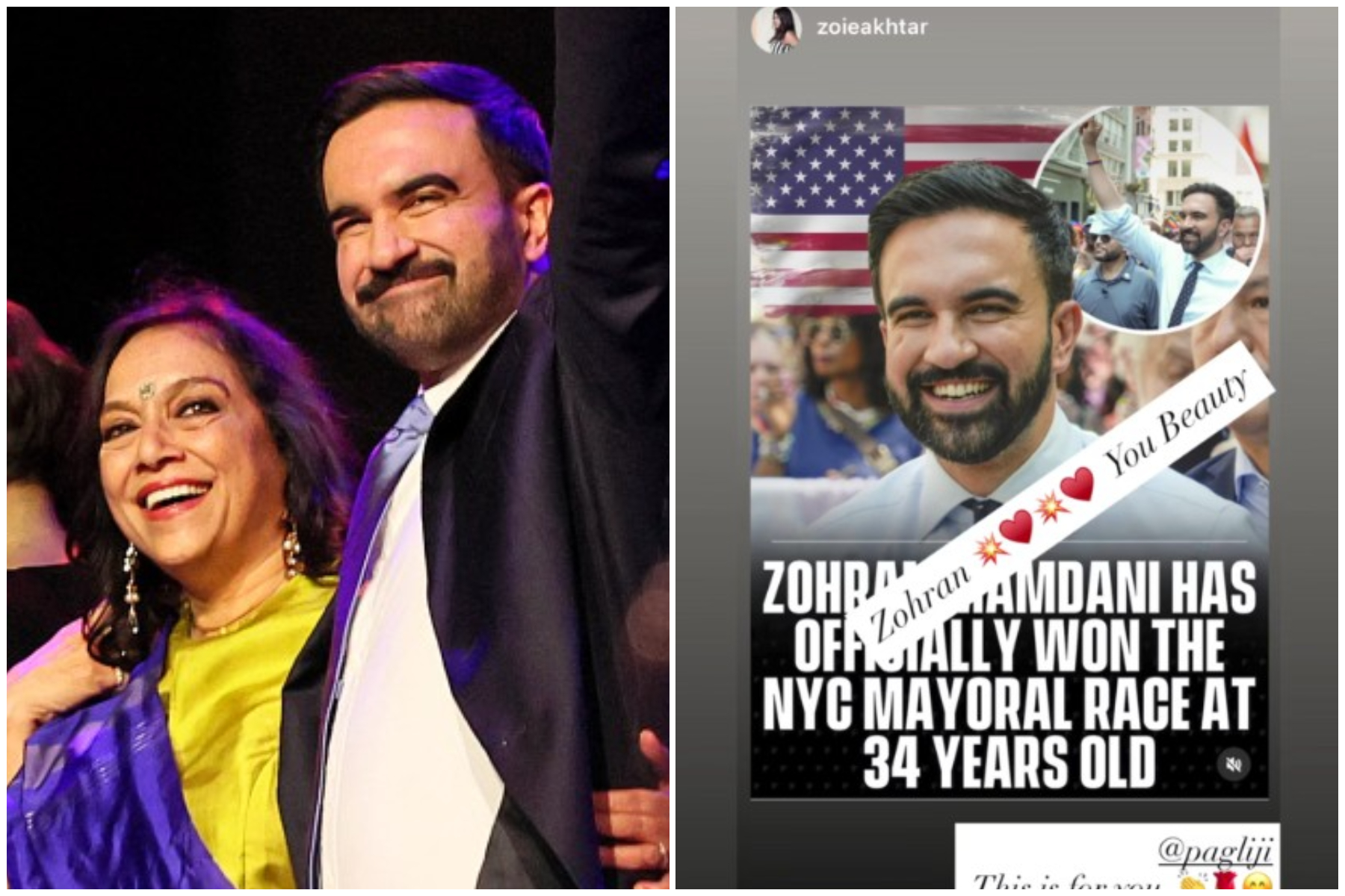 Mira Nair's First Reaction To Son Zohran Mamdani's Win Is An Insta Reshare