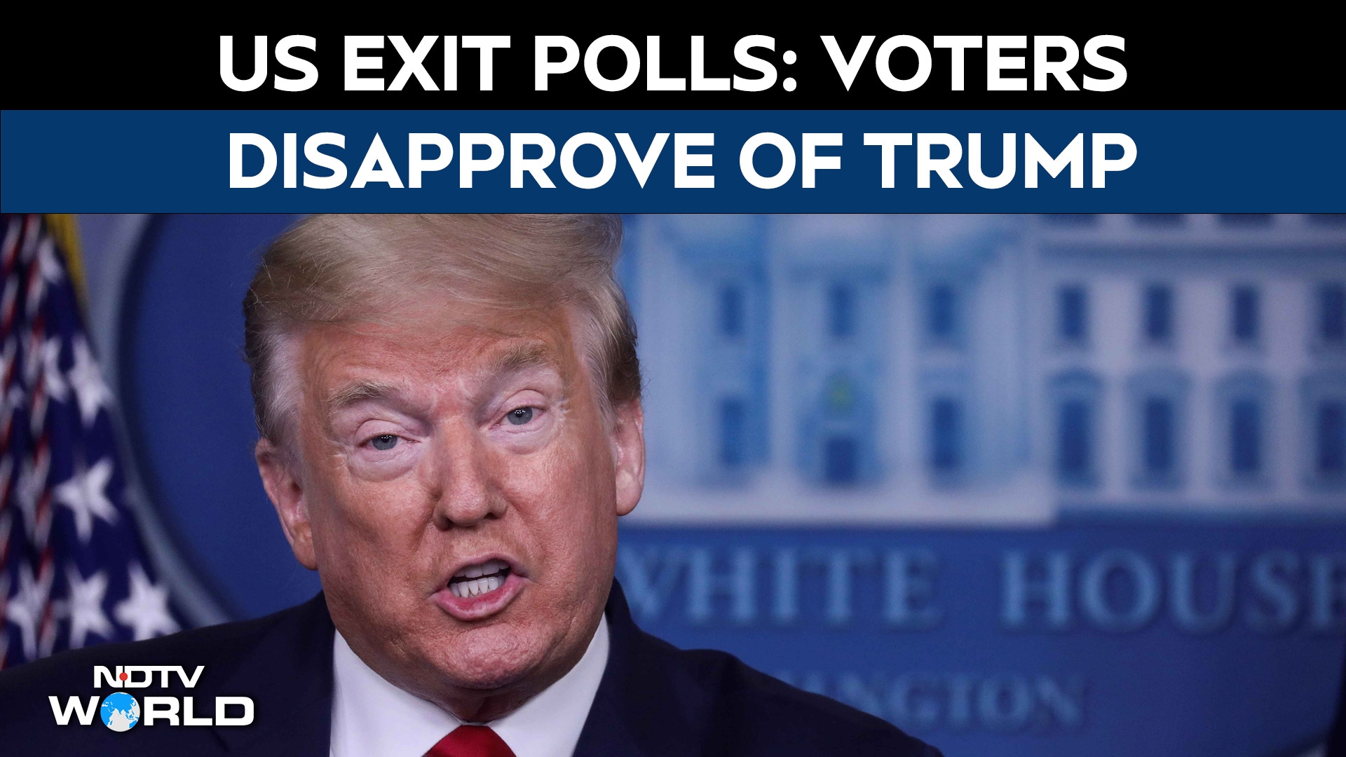 US Exit Polls: Voters Disapprove Of Trump