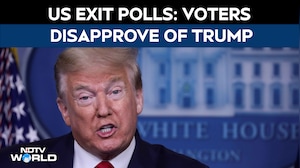 US Exit Polls: Voters Disapprove Of Trump