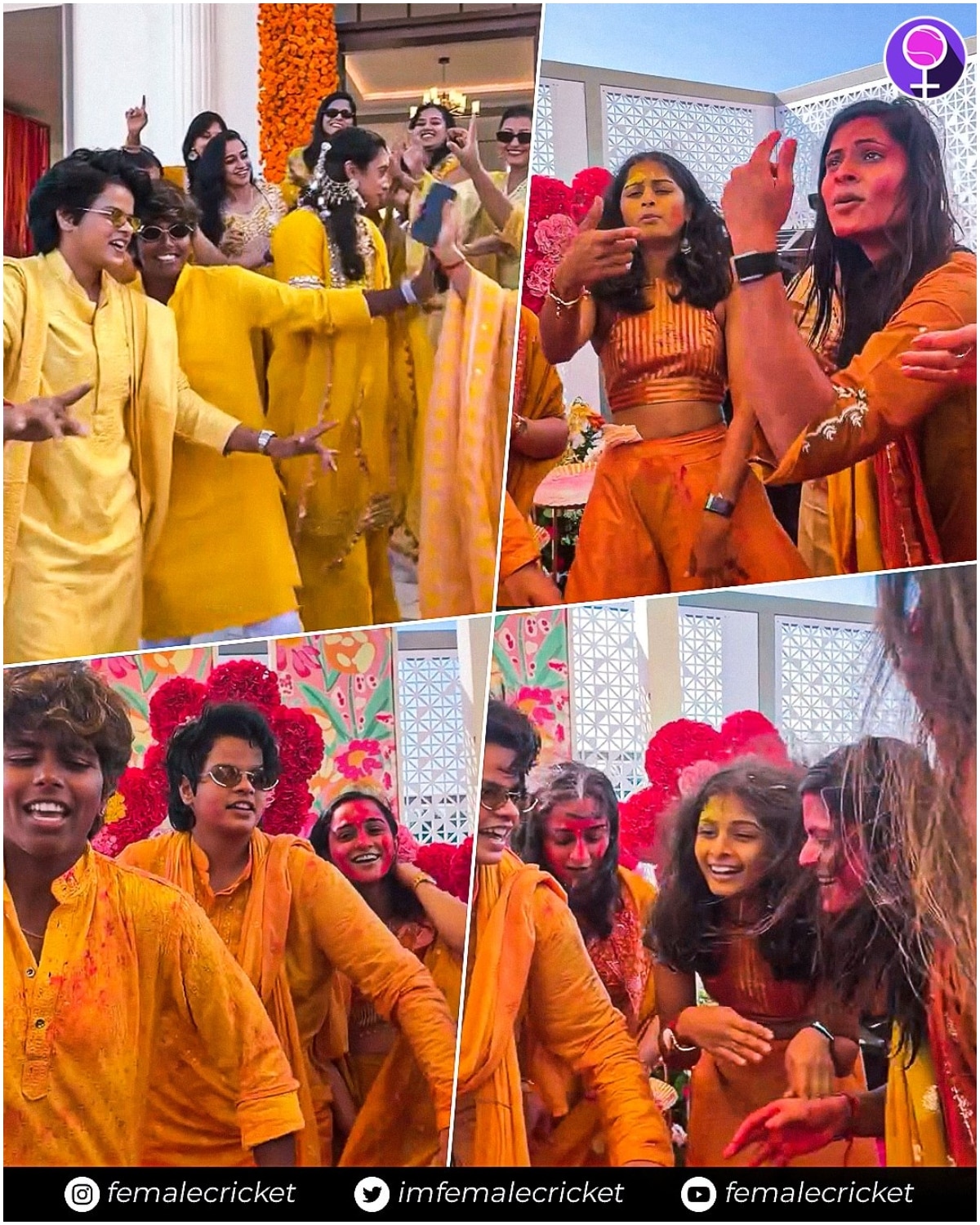 Smriti Mandhana Wedding Ceremony Photos