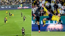 Watch: Ronaldo Turns Back The Clock, Scores Stunning Bicycle Kick Goal