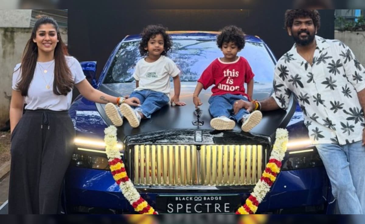 Nayanthara Receives Rs 10 Crore Rolls-Royce Spectre from Vignesh Shivan