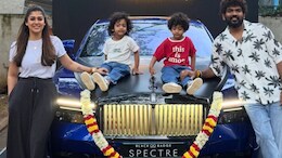 Nayanthara Gets Rs 10 Crore Rolls-Royce Spectre From Vignesh Shivan. What The Luxury Car Looks Like