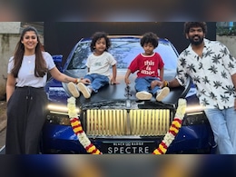 Nayanthara Gets Rs 10 Crore Rolls-Royce Spectre From Vignesh Shivan. What The Luxury Car Looks Like