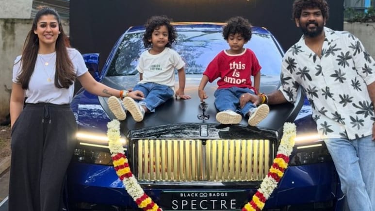 Nayanthara Gets Rs 10 Crore Rolls-Royce Spectre From Vignesh Shivan. What The Luxury Car Looks Like