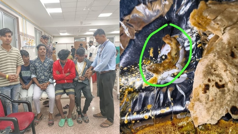 महाराष्ट्र के संभाजीनगर में हॉस्टल के खाने में मिली मरी छिपकली, 28 छात्र बीमार, हंगामा