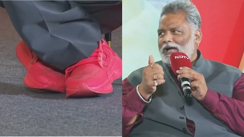 ऐसे रंग-बिरंगे जूते पहनने की सलाह कौन देता है? पप्पू यादव का जवाब सुनिए...