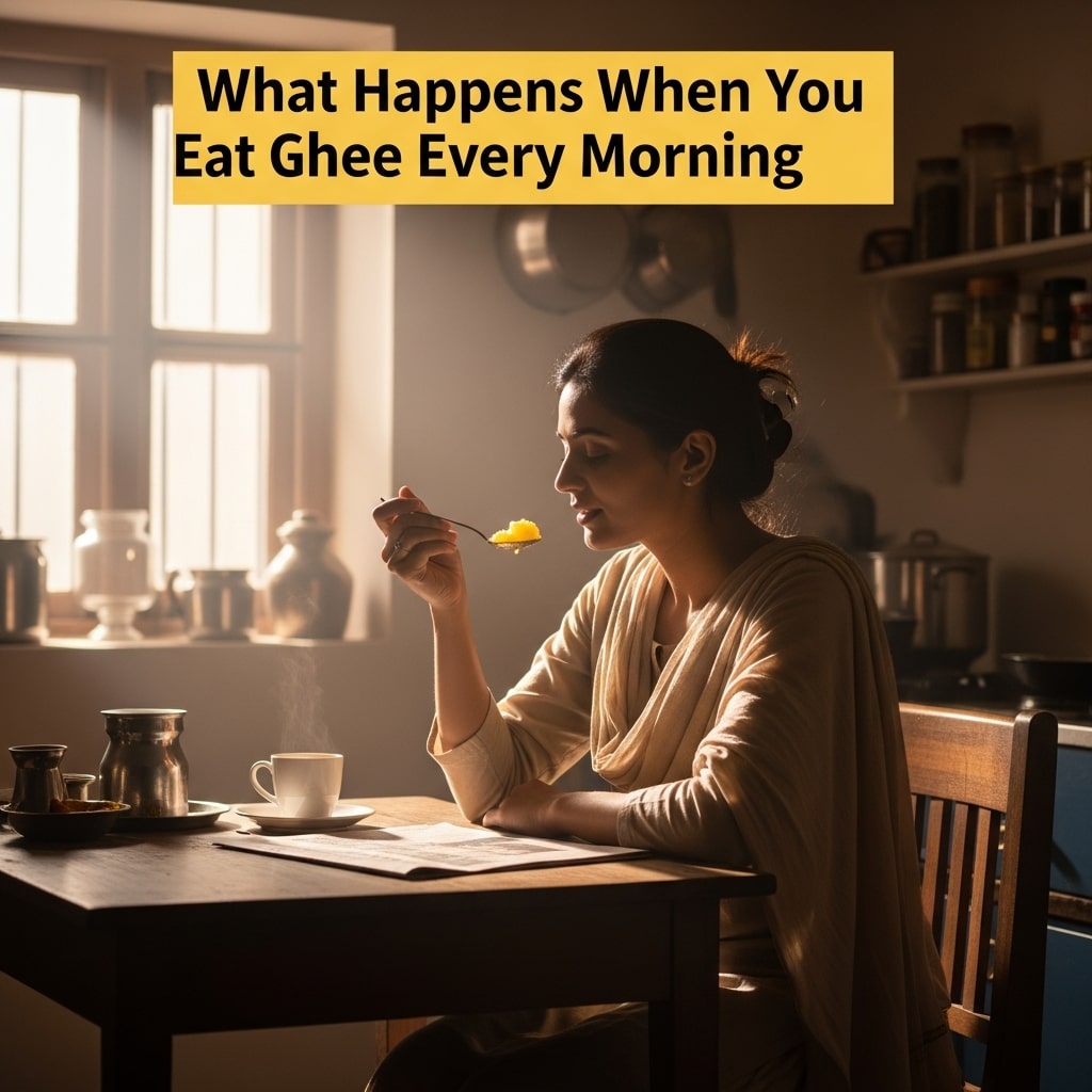 What Happens When You Eat Ghee On An Empty Stomach Every Morning?