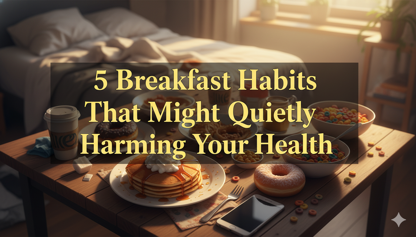 5 Breakfast Habits That Might Be Quietly Harming Your Health