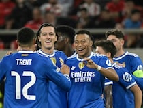 Kylian Mbappe Hits Four As Real Madrid Hold Off Olympiacos In Thriller