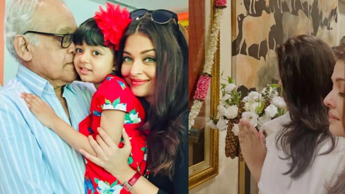 Aishwarya Rai Bachchan Shares Then And Now Pics With Aaradhya On Father's Birth Anniversary