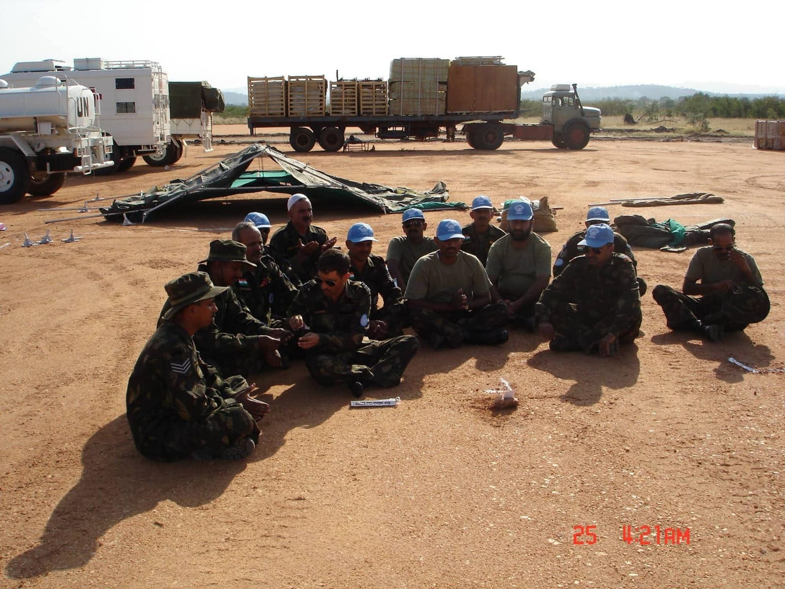 The bhumi pujan in Sudan The bhumi pujan in Sudan
