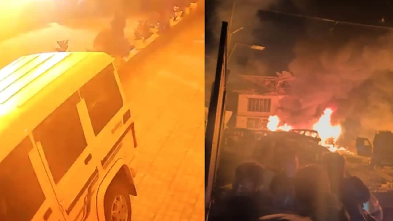 Video Shows Impact Of J&K Police Station Blast. Bodies Found 300 Metres Away