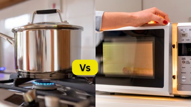 गैस चूल्हा, माइक्रोवेव या एयर फ्रायर, तीनों में से खाना पकाने के लिए सबसे हेल्दी क्या है?
