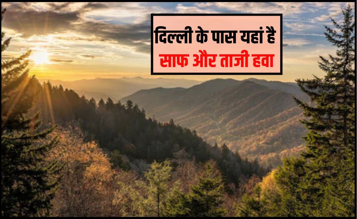 दिल्‍ली से स‍िर्फ 300 किलोमीटर दूर है साफ और ताजी हवा, यहां पॉल्‍यूशन से म‍िल जाएगी राहत वाली सांस