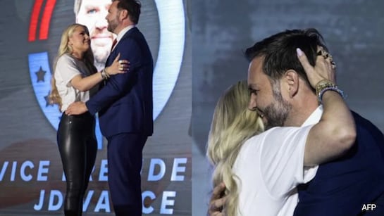 Erika Kirk On Hug With JD Vance: "Would Get Less Criticism For Grabbing His  Ass"