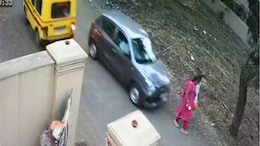 On CCTV, Car Hits Sena Ex MLA From Behind, Narrowly Misses Her Grandchild